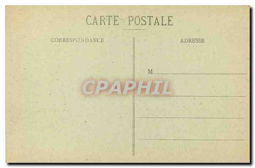 CPA Amboise Le Balcon Historique ou furent pendus les Conjures  — Rückseite