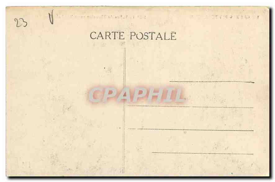 CPA La Creuse Pittoresque La Vallee du Thaurion entre Valliere et Royere  — Rückseite