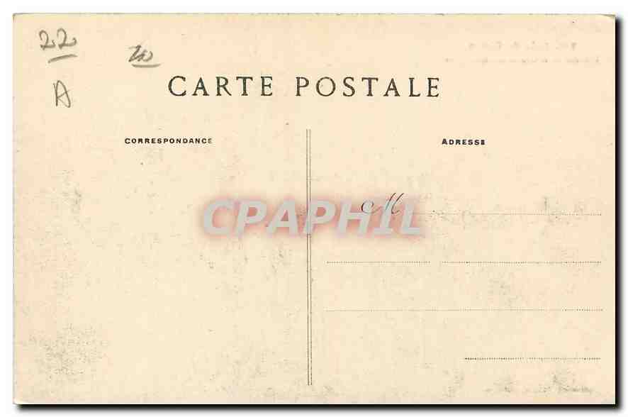 CPA Baie de Dinan L'Arche de la Grotte des Korrigans  — Rückseite