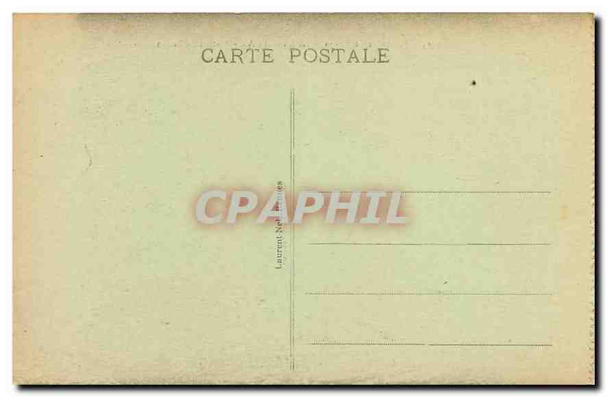 CPA Presquile de Rhuys Saint Gildas Plature de Portas  — Rückseite