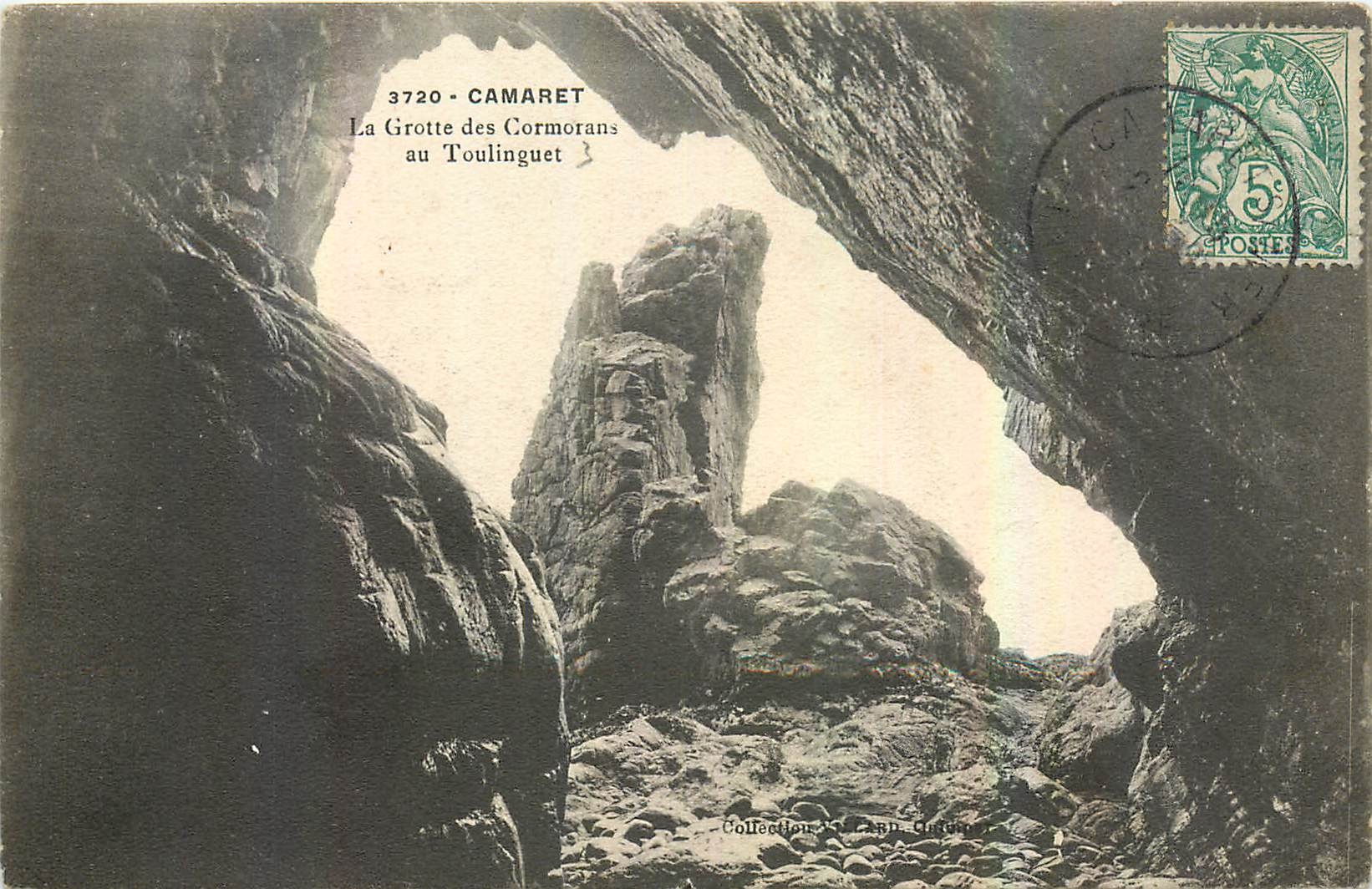 La Grotte des Cormorans au Toulinguet — Camaret — Collection de Jean Guéna