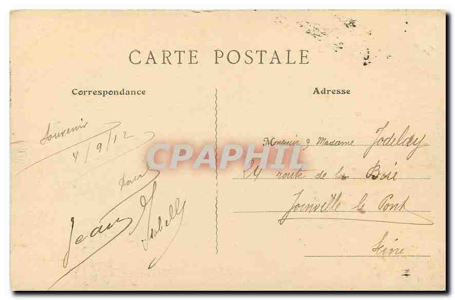 CPA Boissy Saint Leger S et O Chateau du Prince de Wagram Facade principale  — Back