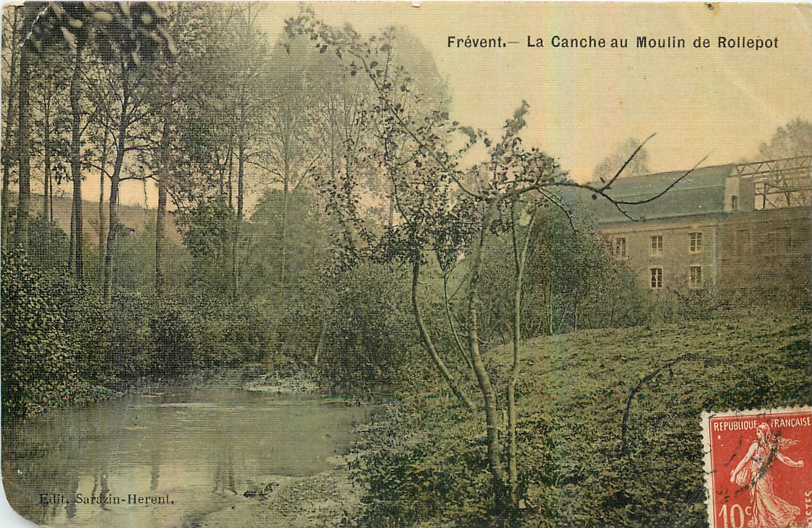CPA Frevent La Canche au Moulin de Rollepot 
