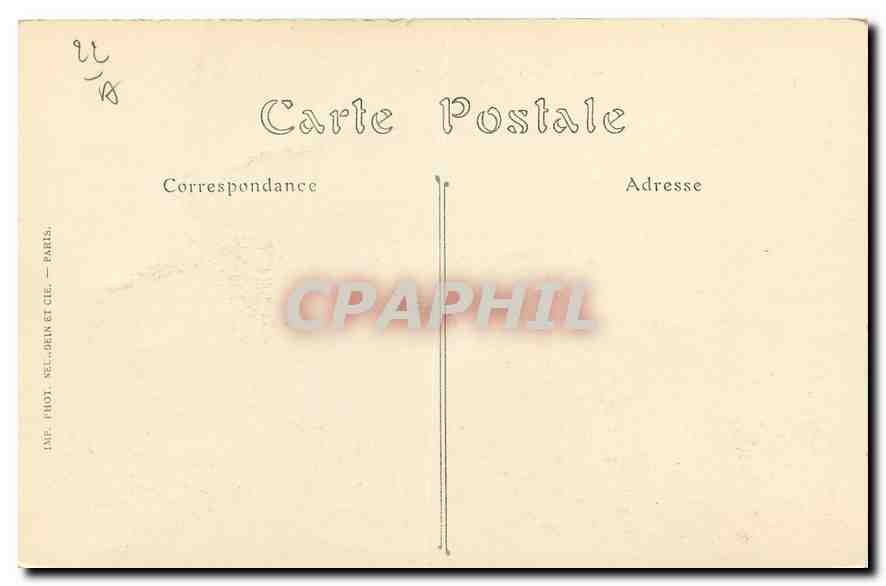 CPA Ploumanac'h Cotes du Nord la pointe du diable  — Rückseite