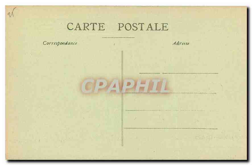 CPA Le Chateau de Brest la tour Cesar XII siecle Bateaux — Rückseite