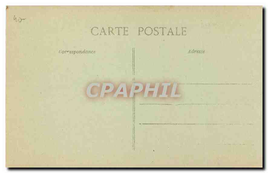 CPA Brest la rade un jour de Regates Bateaux — Rückseite