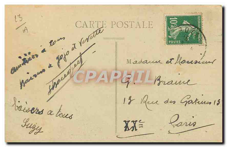 The Picturesque Creuse — The Banks of the Sédelle and the Ruins — M.F. — Crozant — Back