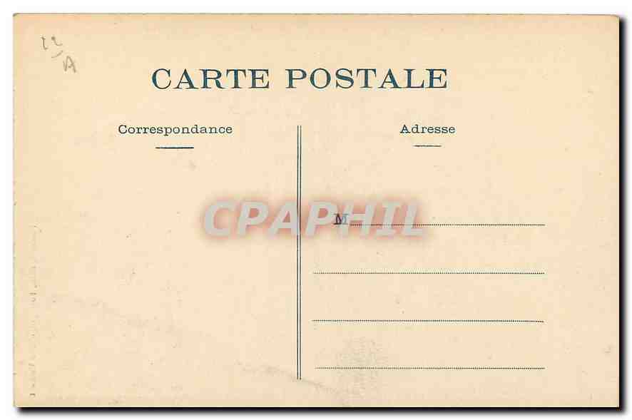 CPA Environs de Paimpol Ile de Brehat Rochers de la Chambre  — Rückseite