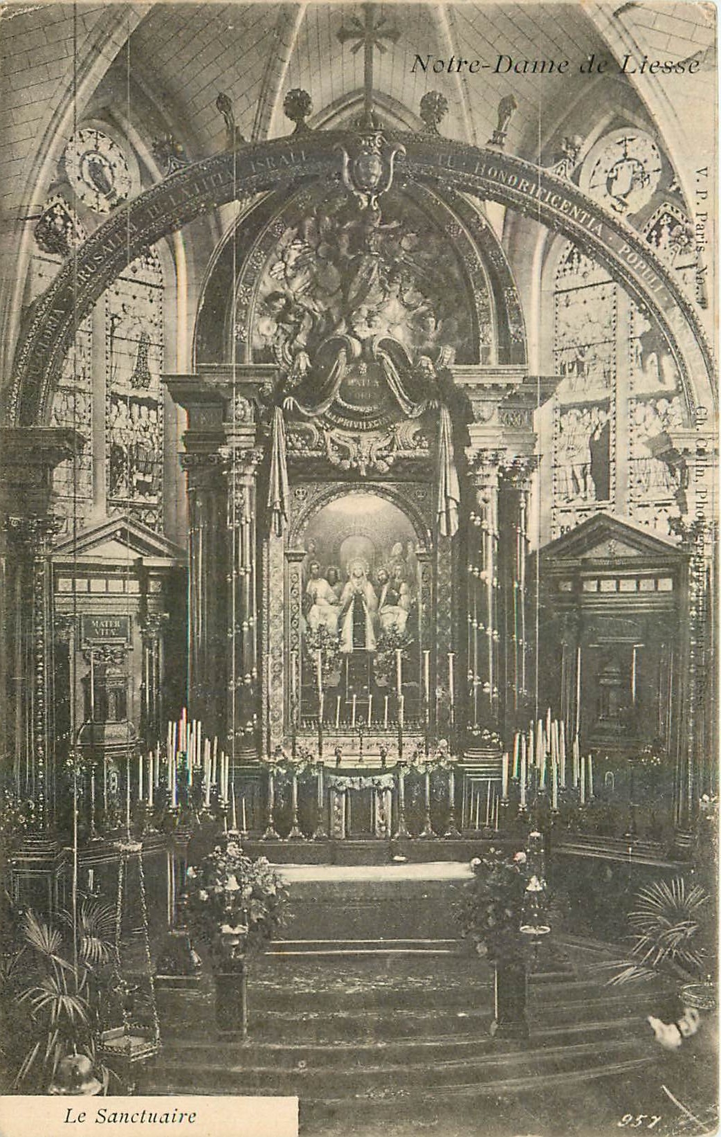 CPA Notre Dame de Liesse Le sanctuaire