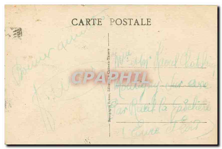 CPA Epernay Marne L'orangerie Maison Moet et Chandon — Rückseite