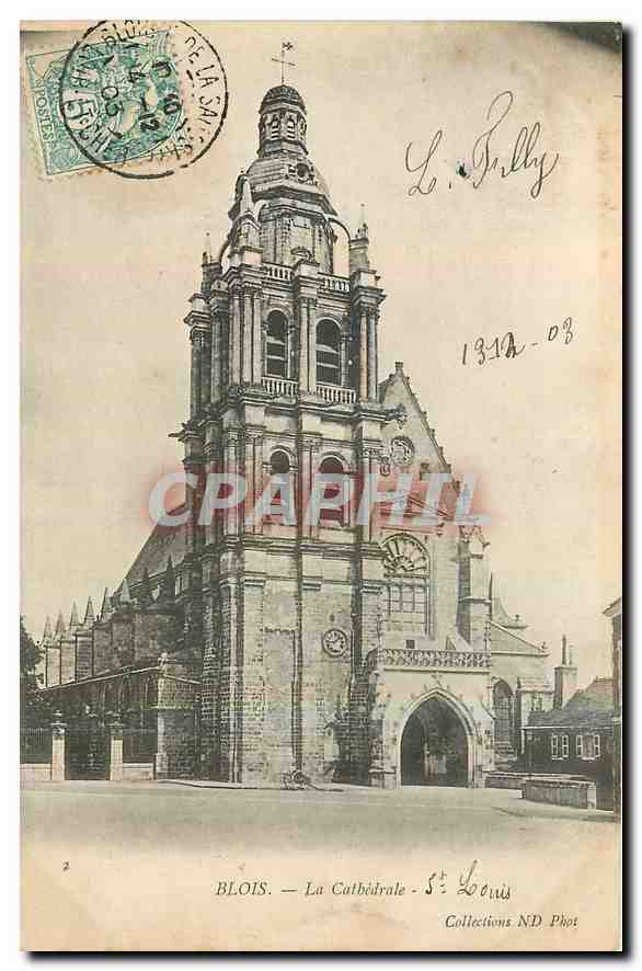 Blois — La Cathédrale Saint-Louis — Collections ND Phot