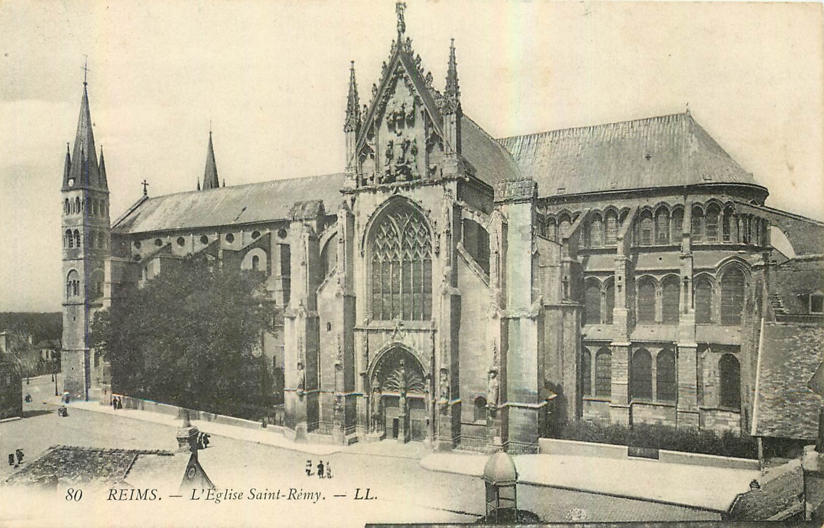 Reims — L'Église Saint-Rémy — LL. n°80
