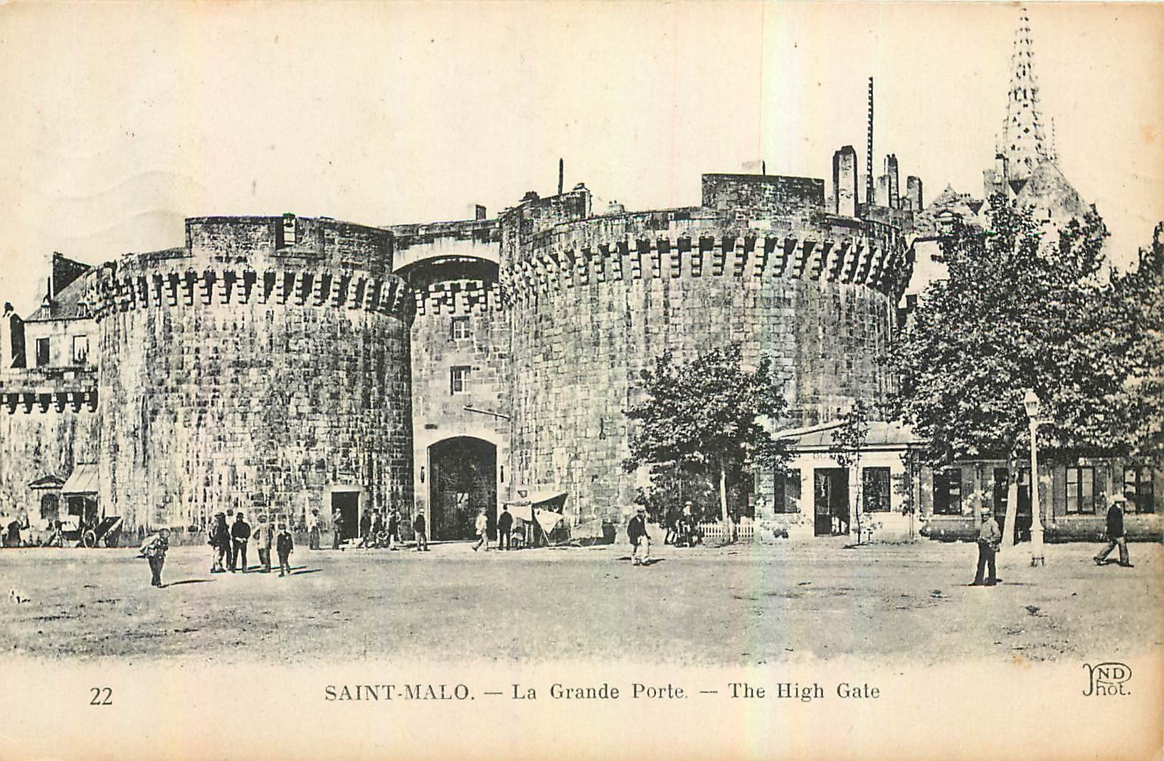 Saint-Malo — La Grande Porte — The High Gate — JND Phot.