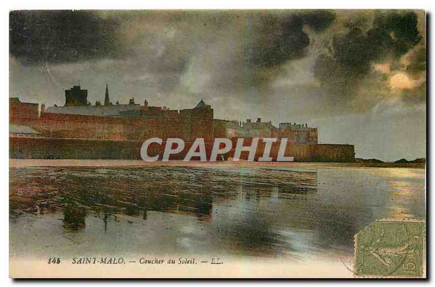 Saint-Malo — Sonnenuntergang — LL. n°145