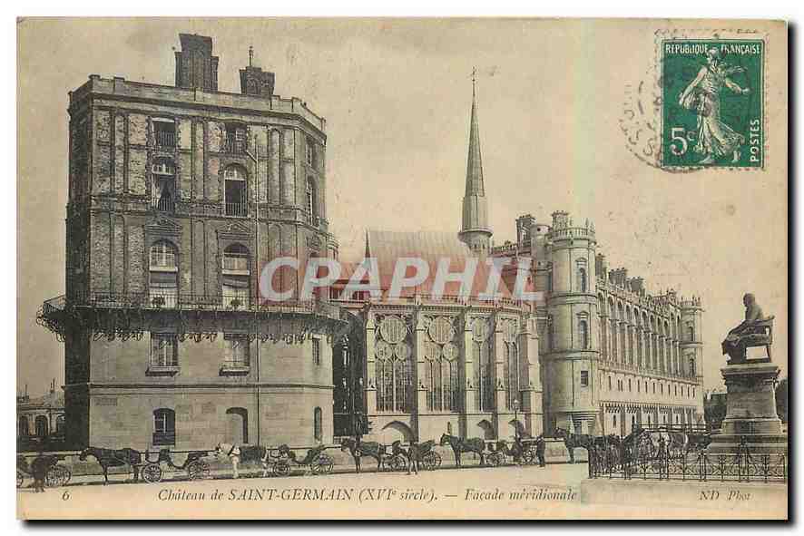 CPA Chateau de Saint Germain Facade meridionale 