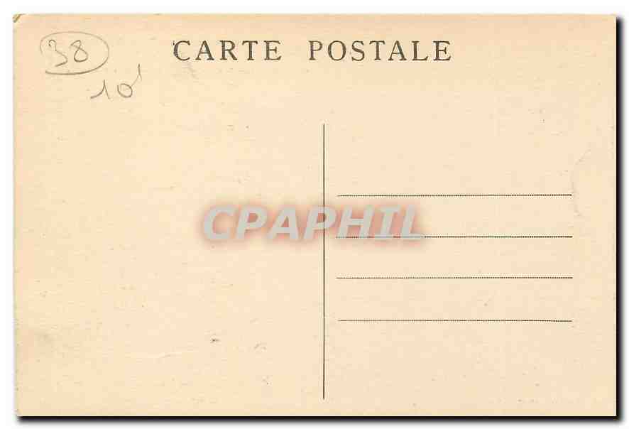 Dauphiné - Le col du GALIBIER (2556 m) - A.M. - A. Mollaret, Grenoble — Rückseite
