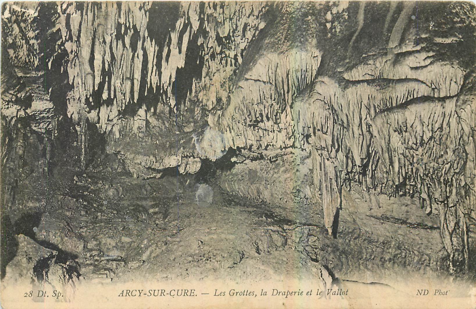 CPA Arcy sur Cure La Draperis et le Vallet 