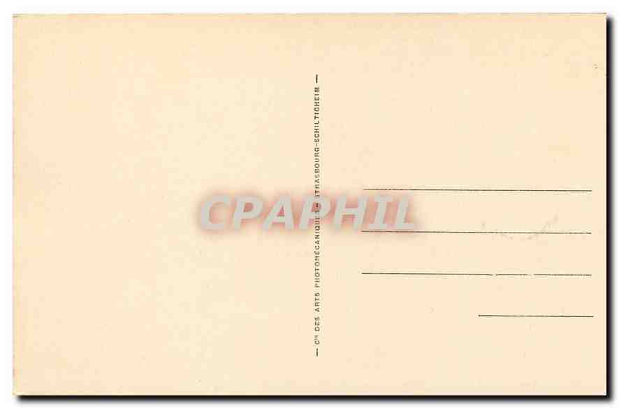 CPA Env d'Avallon Vallee de la Cure Pierre Perthuis  — Back