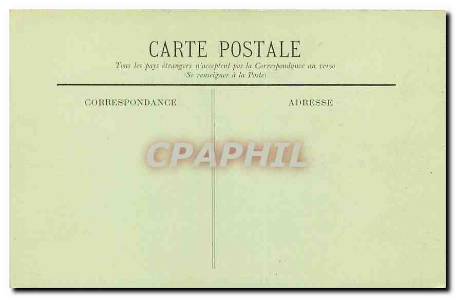 CPA Saint Jean de Luz La Maison Louis XIV  — Verso