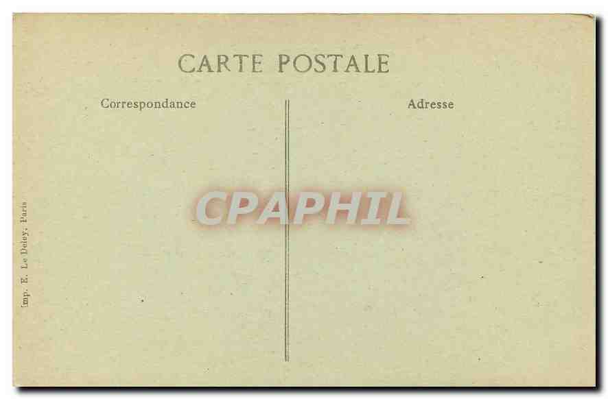 CPA Guerre Universeille Arras Grand Place le Chateau d'Eau Militaria — Back