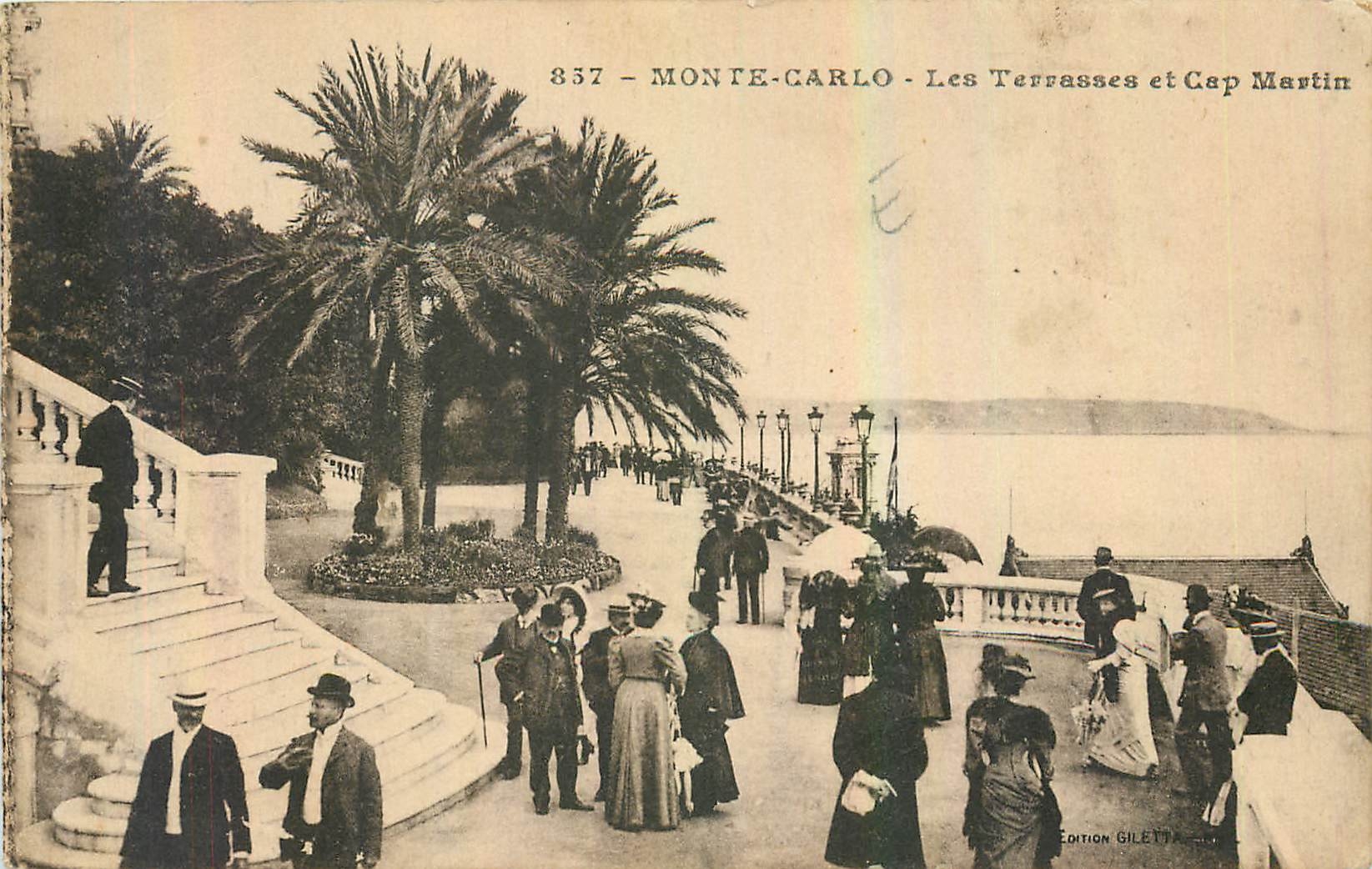 CPA Monte Carlo Les Terrasses et Cap Martin 