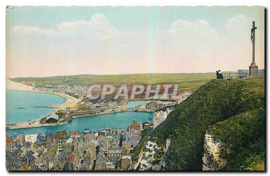 CPA Le Treport Seine Inf Vue generale sur Mers 