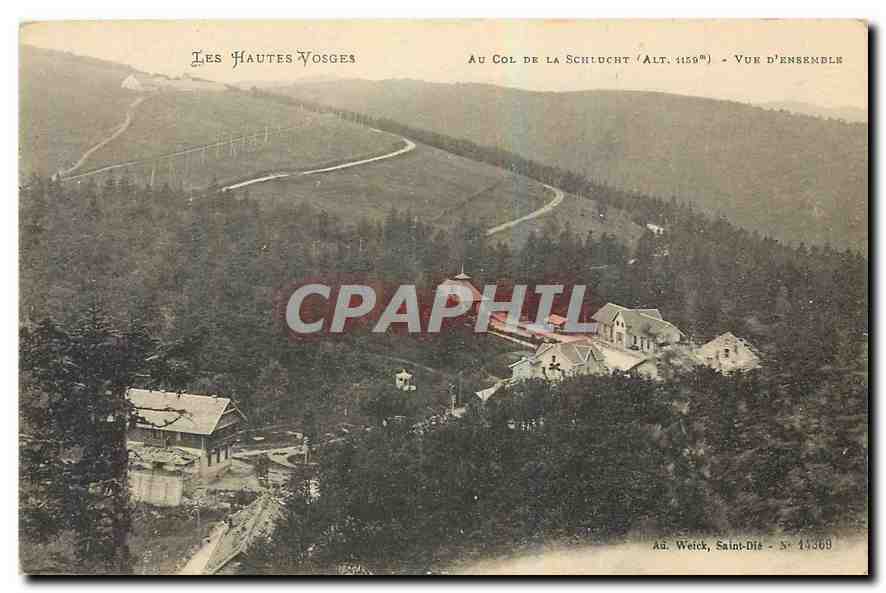CPA Les Hautes Vosges Au Col de la Schuducht 