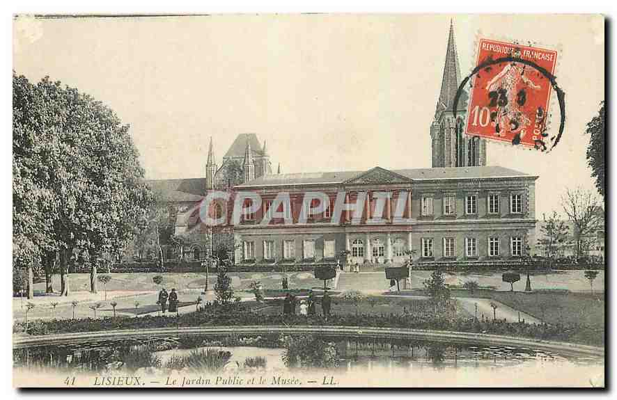 Lisieux — Le Jardin Public et le Musée — LL