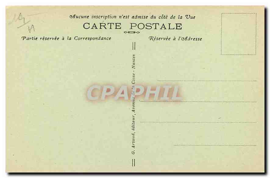 Lisieux — Vue générale de la Chapelle du Carmel et de la Salle des Souvenirs — G. Artaud, éditeur — Rückseite