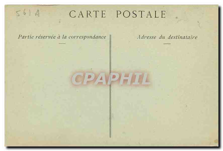CPA Chateau de Josselin La Salle a Manger  — Rückseite