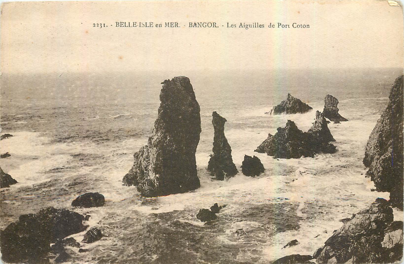 Belle-Île en Mer - Bangor - Les Aiguilles de Port-Coton
