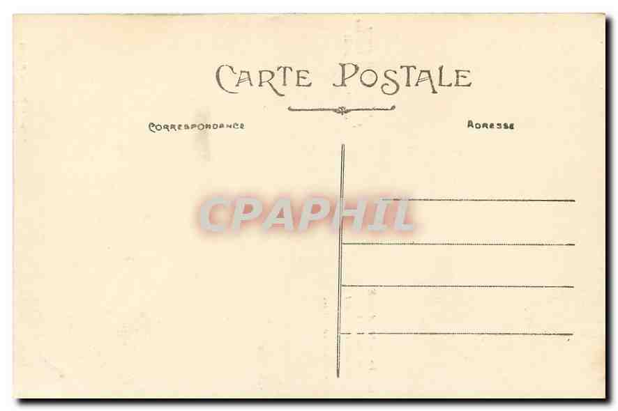 CPA Entre Ste Anne et Auray aisolee contenant les ossements de soldats royalistes  — Verso