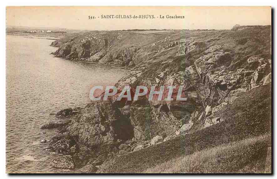 Saint-Gildas-de-Rhuys - Le Goacheux — série 544, éditeur Laurent-Nantes