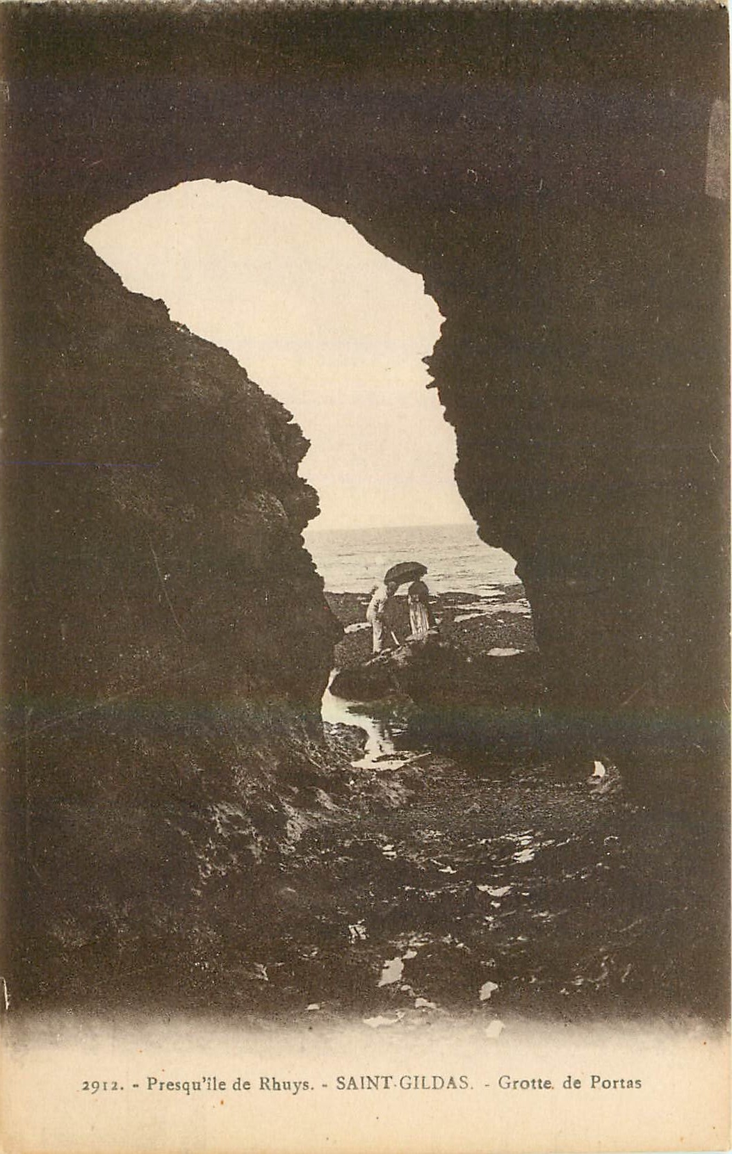 Presqu'île de Rhuys - Saint-Gildas - Grotte de Portas