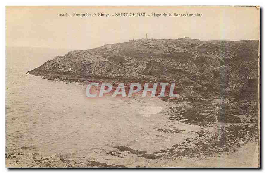 Plage de la Bonne-Fontaine - Saint-Gildas - Presqu'île de Rhuys