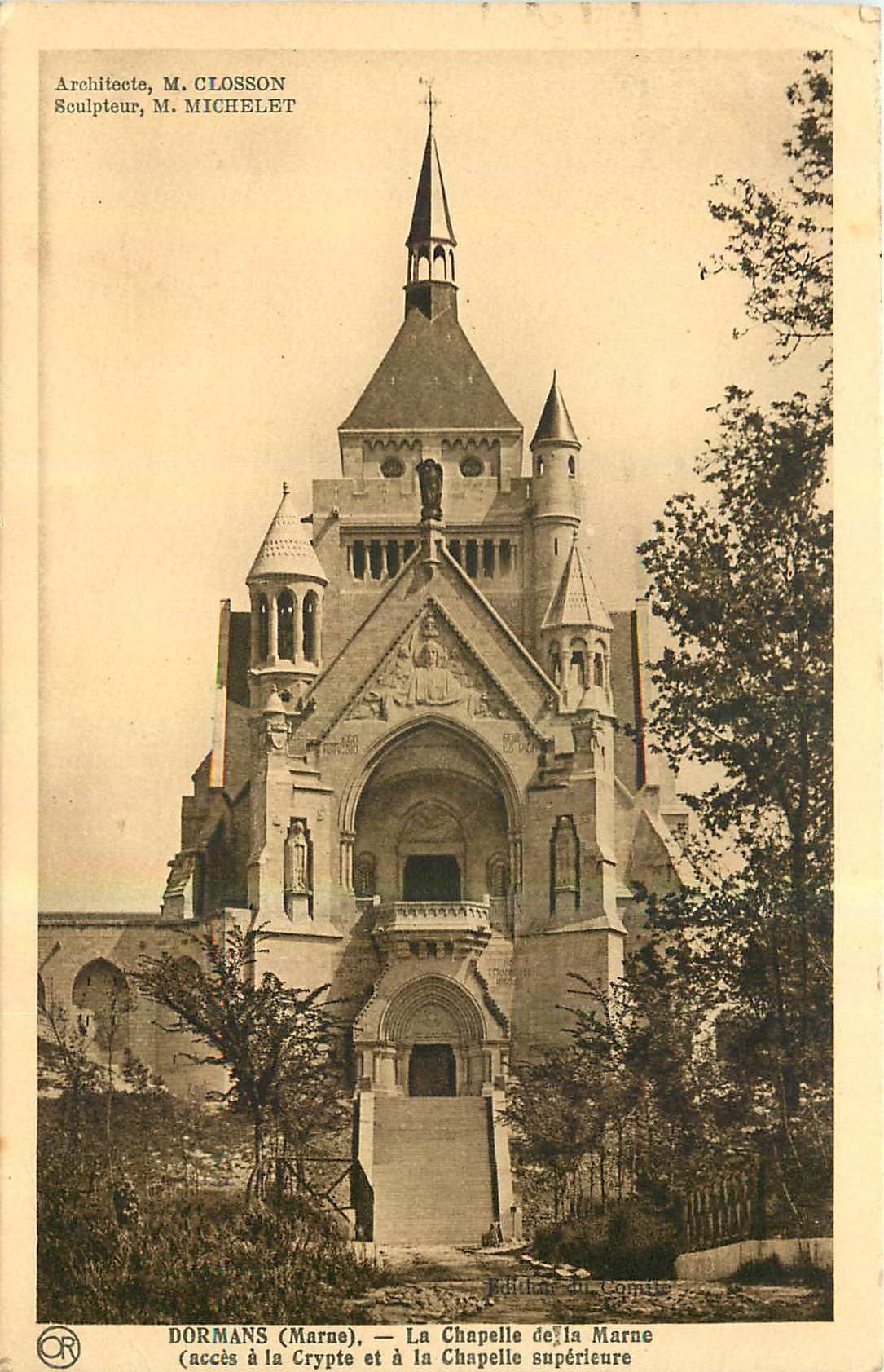 CPA Dormans Marne La Chapelle  de la Marne 
