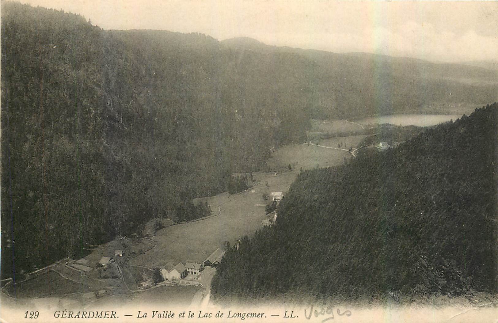 CPA Gerardmer La Vallee et le Lac de Longemer 