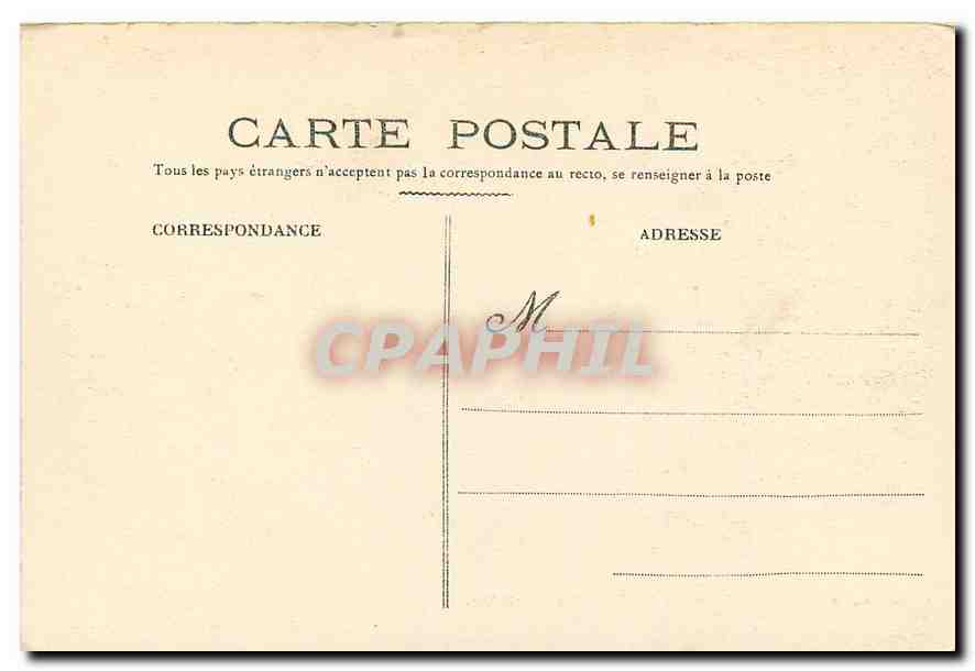 CPA Gerardmer Vallee des deux Lacs  — Verso