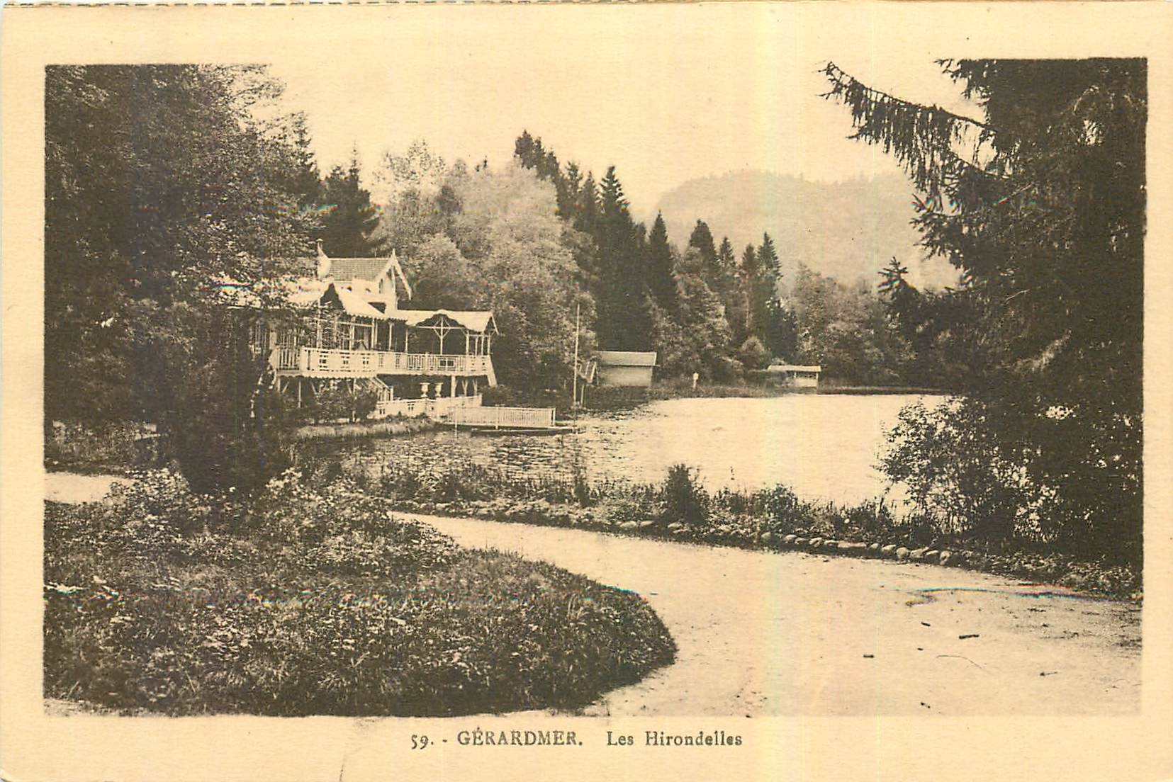 CPA Gerardmer Les Hirondelles 