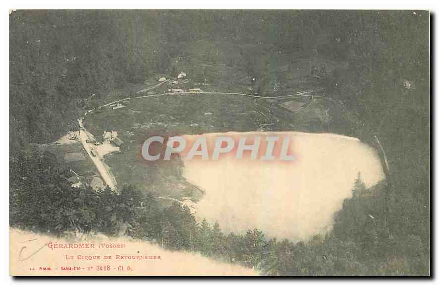 CPA Gerardmer Vosges Le Cirque de Retournemer 
