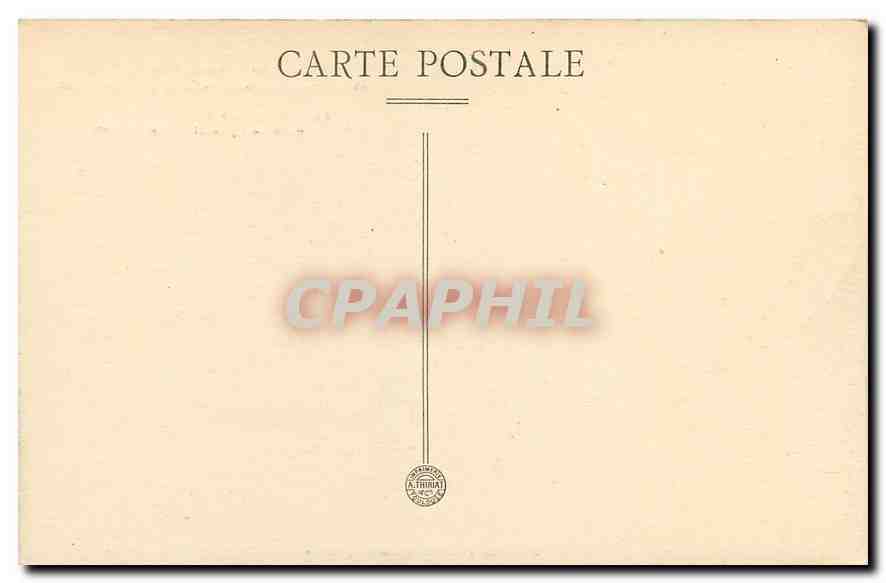 CPA Mortain Route de la Montjoie au Carrefour de l'Allee de la Chapelle St Michel  — Rückseite