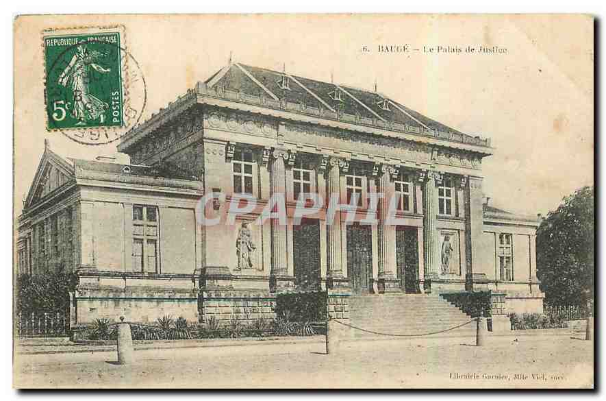 CPA Bauge Le Palais de Justice 