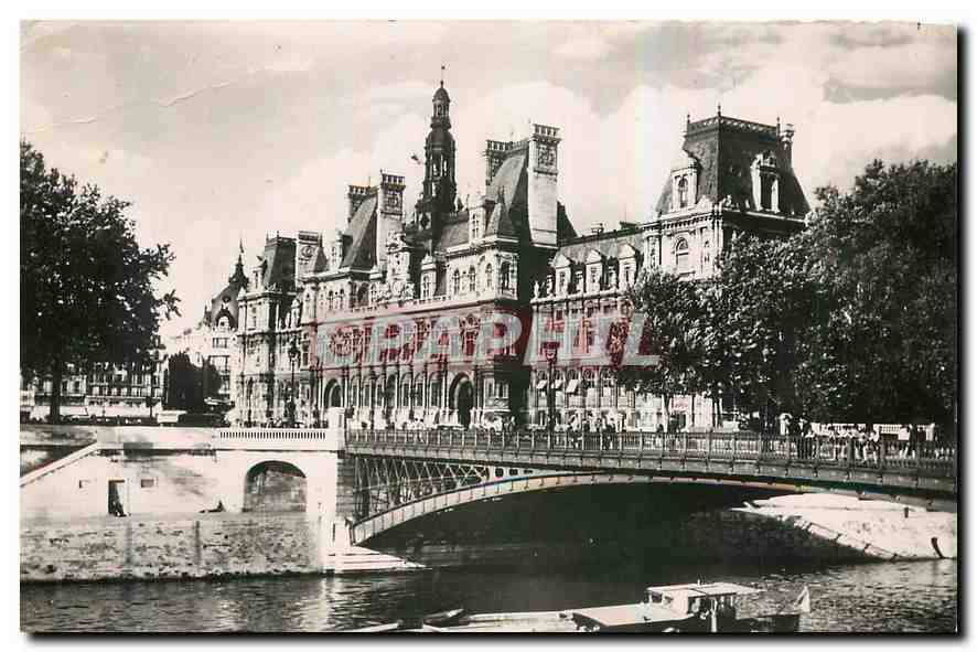CPA Paris L'Hotel de Ville 