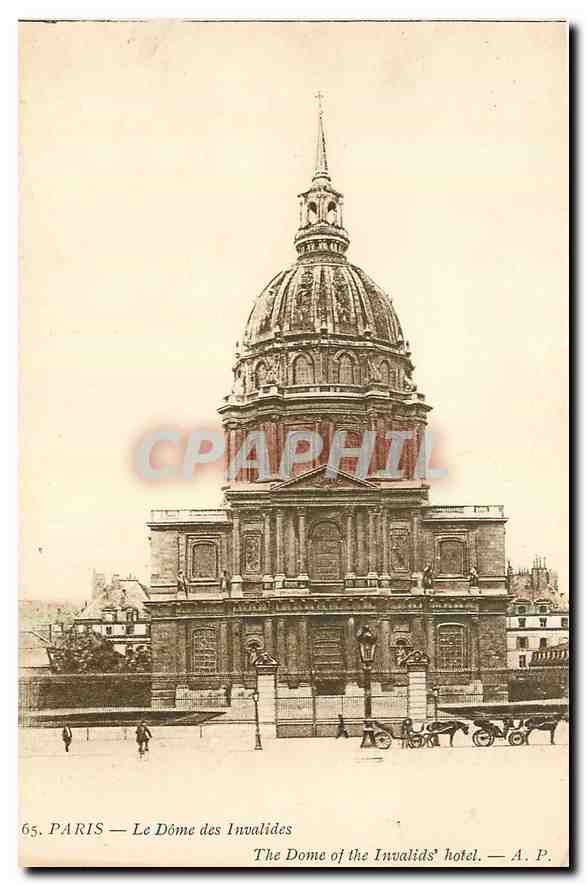 CPA Paris le Dome des Invalides 