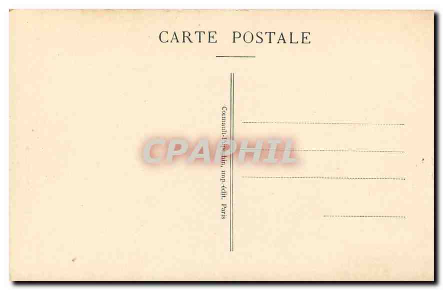 CPA Paris le Dome des Invalides  — Rückseite