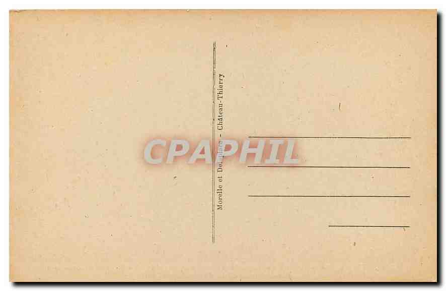 CPA La Ferte sous Jouarre S et M Memorial eleve a la Memoire des soldats britanniques disparus penda — Rückseite