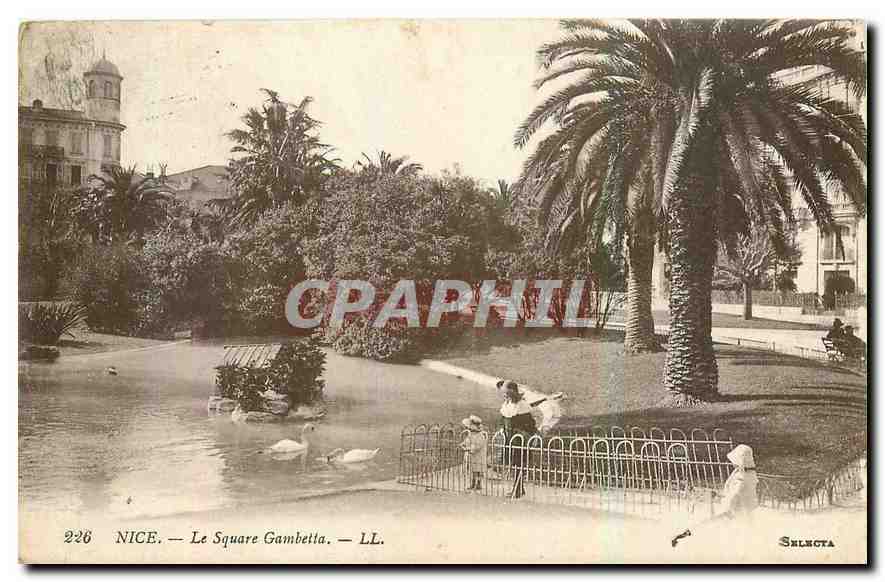 CPA Nice Le Square Gambetta 