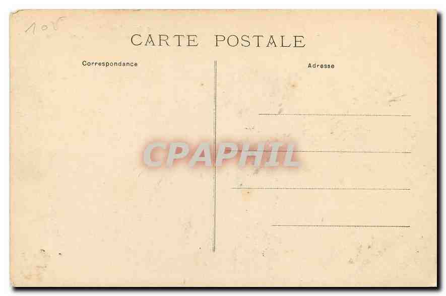 CPA Parc de Saint Vloud La Terrasse et le Rond Point de la Lanterne  — Rückseite