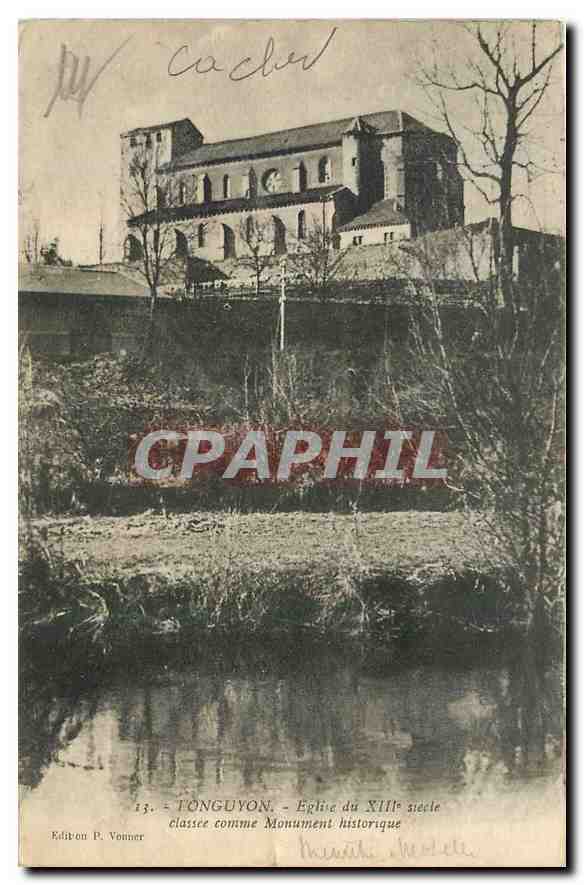 CPA Longuyon Eglise du XIII siecle classe comme Monument historique 