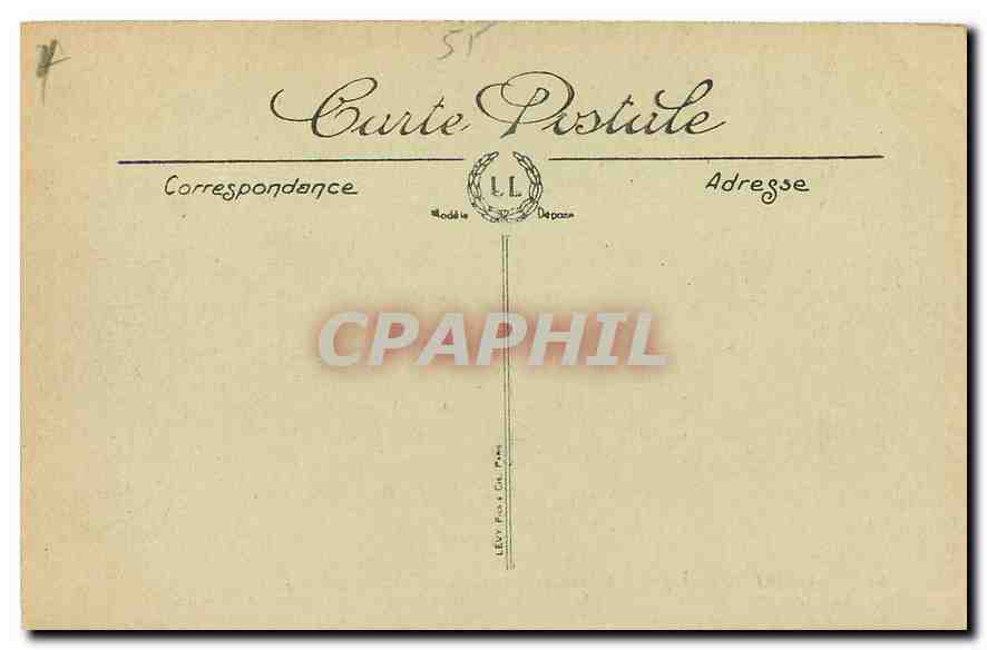 CPA Guerre 1914-1916 Verdun Une rue apres le bombardement  — Rückseite